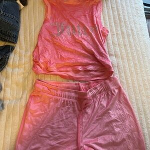 Juicy Couture Pajama/Loungewear set in pink